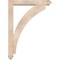 Ekena Millwork Thorton Arts and Crafts Smooth Bracket w/ Offset Brace, Douglas Fir, 5 1/2"W x 32"D x 44"H BKT0604X32X44THR03SDF - alternate 4